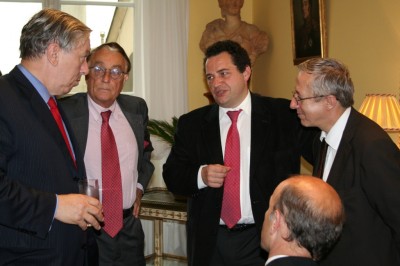 Jean-Paul Charié, Député du Loiret ; Jacques Perrilliat ; Jean-Frédéric Poisson, Député des Yvelines