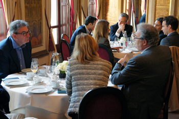 Petit déjeuner organisé au Fouquet’s à Paris pour présenter l’International Private Equity Market – IPEM Petit déjeuner organisé au Fouquet’s à Paris pour présenter l’International Private Equity Market – IPEM