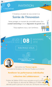 Conférence n°3/3 chez F-Iniciativas, animée par Thomas Legrain, finisher du Tor des Géants 2018 – « Améliorer les performances individuelles et collectives des collaborateurs » Conférence n°3/3 chez F-Iniciativas, animée par Thomas Legrain, finisher du Tor des Géants 2018 – « Améliorer les performances individuelles et collectives des collaborateurs »